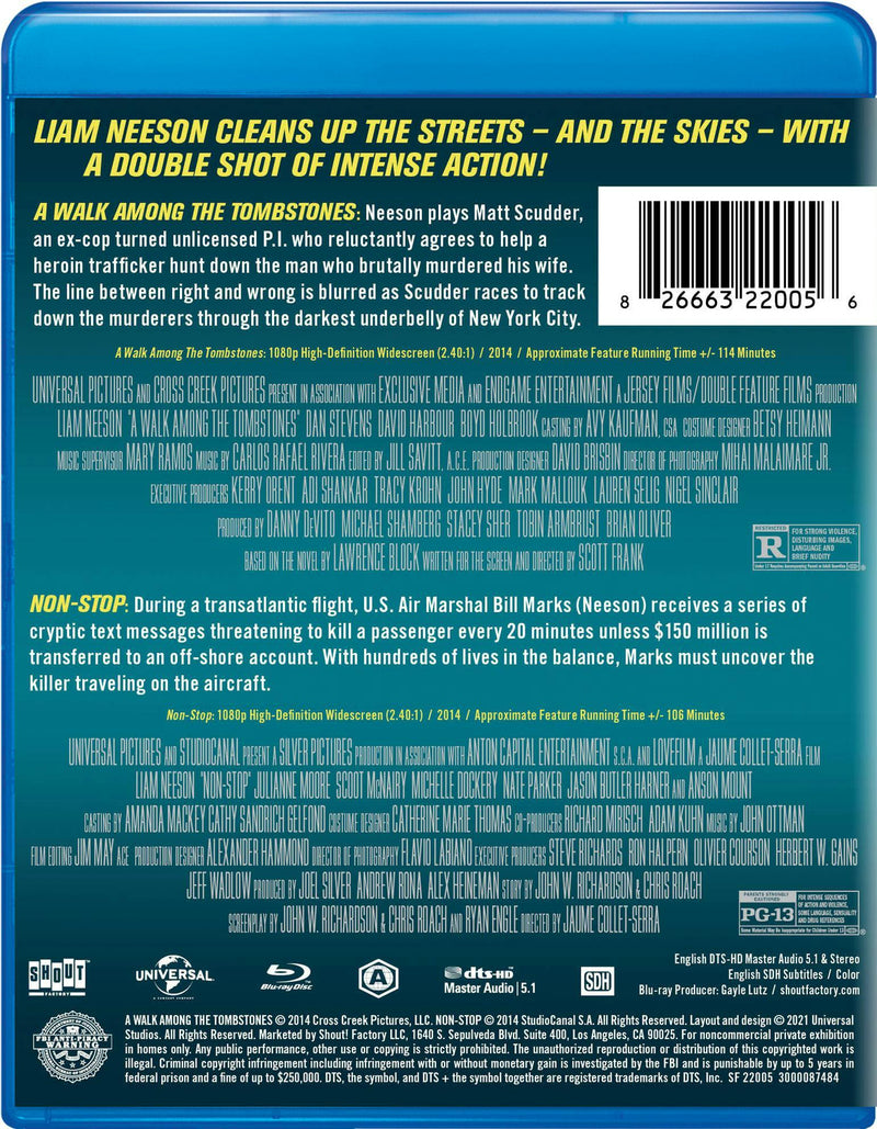 Liam Neeson [Double Feature] [Blu-ray]