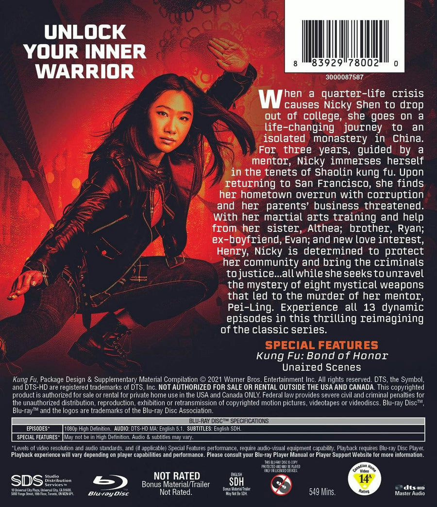 Kung Fu: The Complete First Season (Box Set) [Blu-Ray]