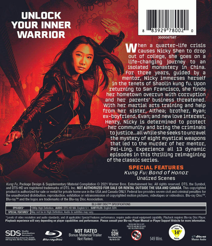 Kung Fu: The Complete First Season (Box Set) [Blu-Ray]