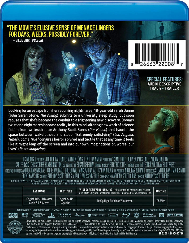 Come True [Blu-ray]