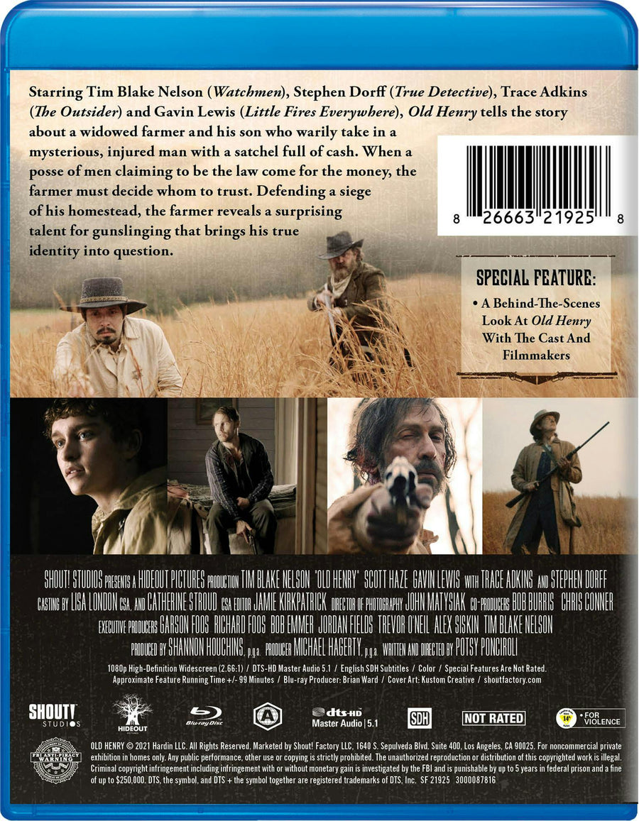 Old Henry [Blu-ray]