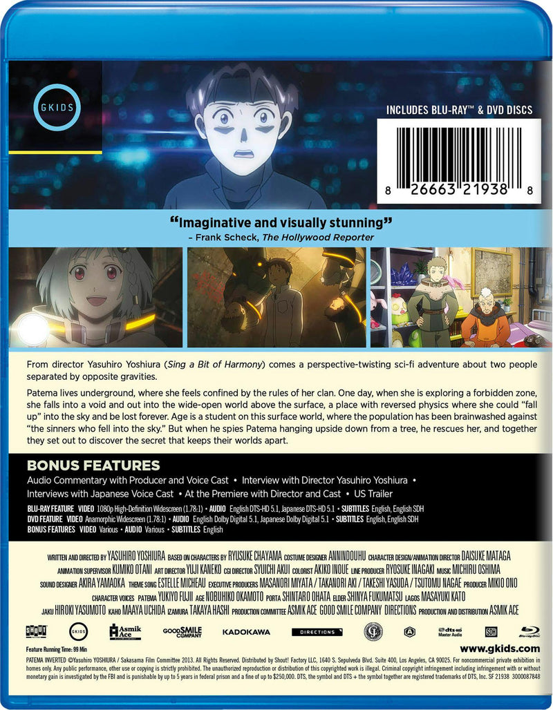 Patema Inverted [Blu-ray]