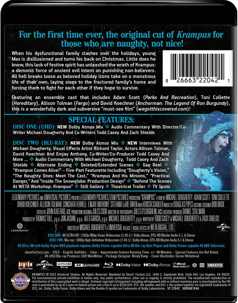 Krampus: The Naughty Cut [Collector's Edition] [UHD]