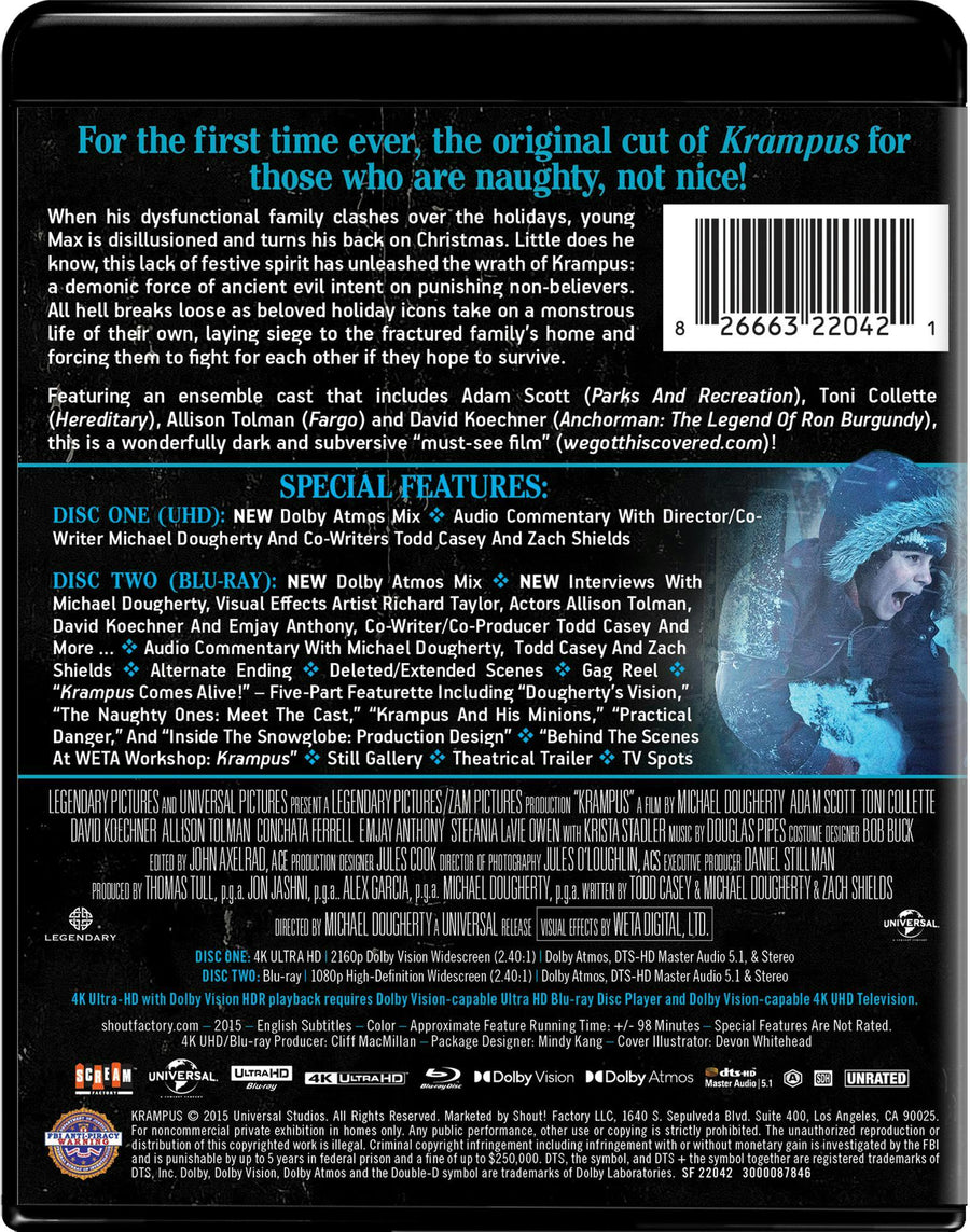 Krampus: The Naughty Cut [Collector's Edition] [UHD]