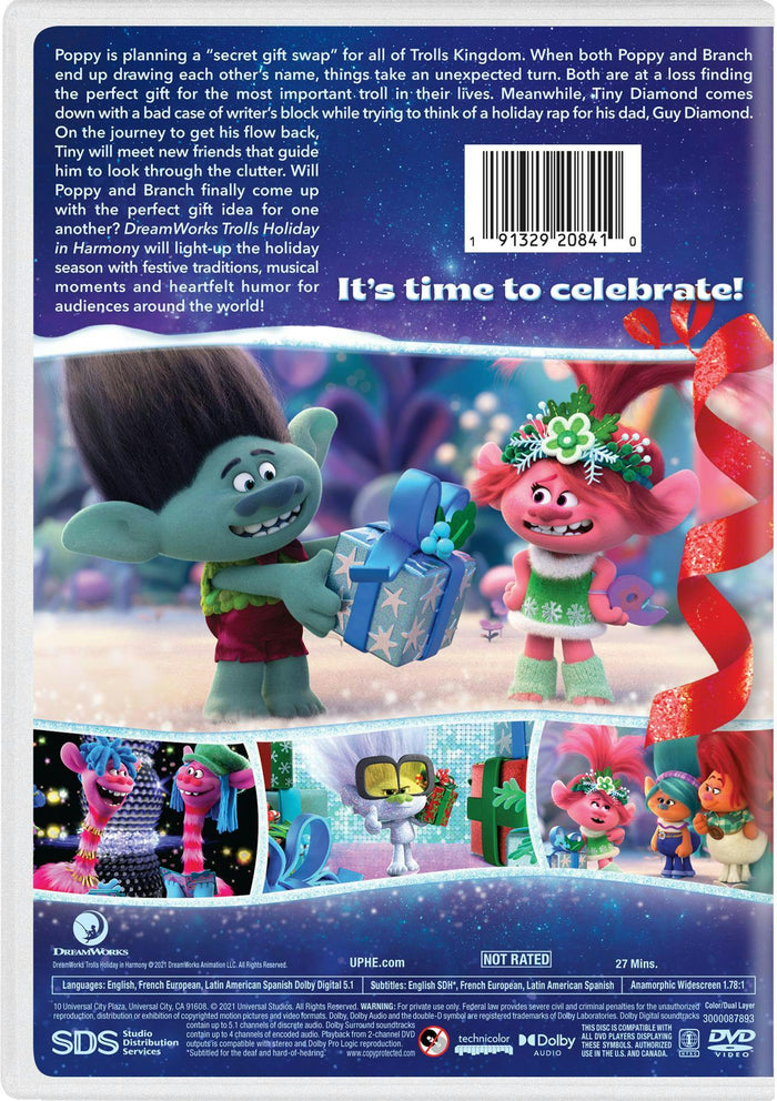 Trolls: Holiday in Harmony [DVD]