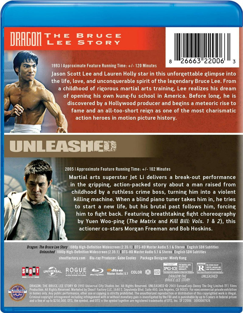 Martial Arts [Double Feature] [Blu-ray]