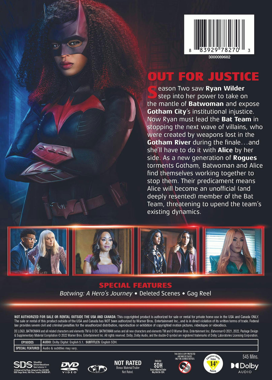 Batwoman: The Third and Final Season (Box Set) [DVD]