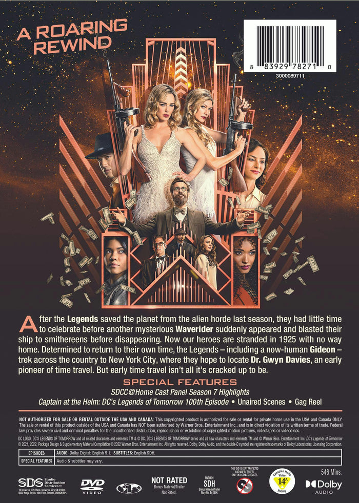 DC's Legends of Tomorrow: The Seventh and Final Season (Box Set) [DVD]