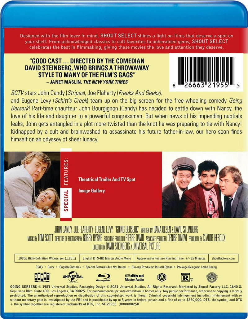 Going Berserk [Blu-ray]