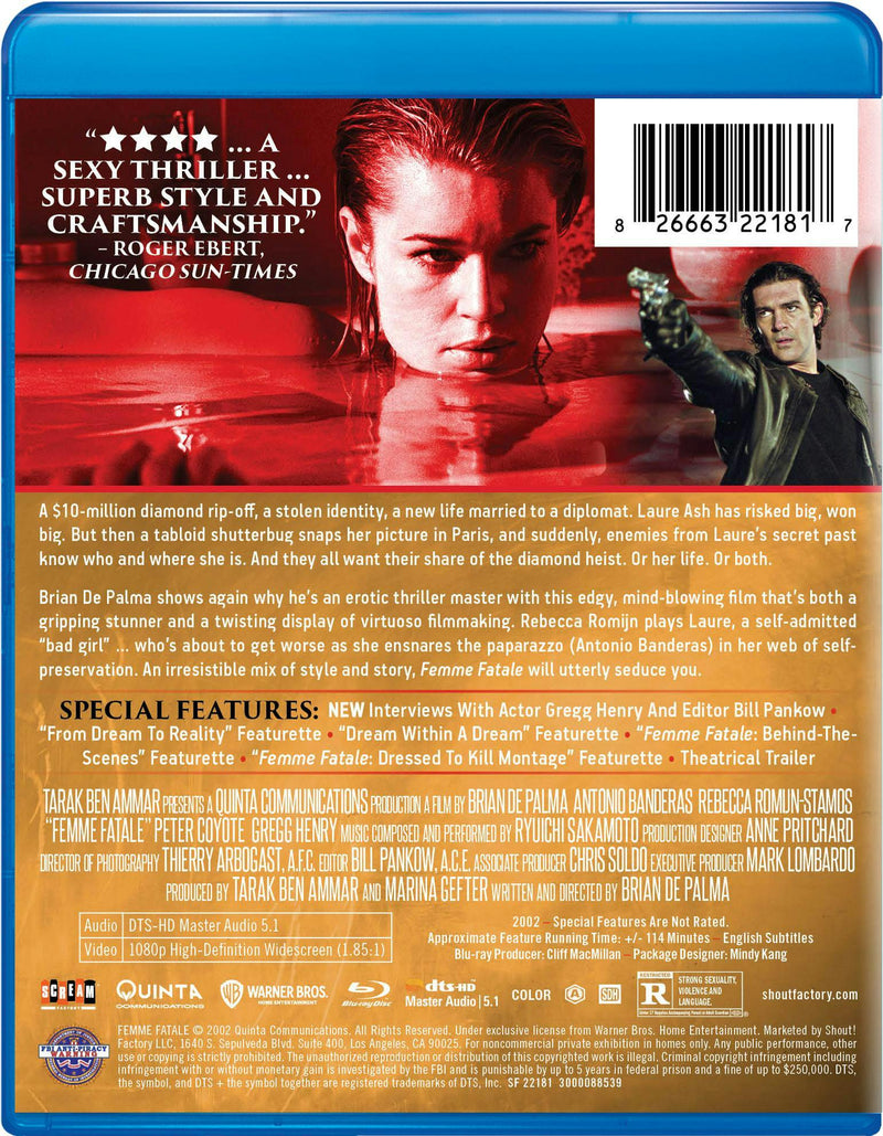 Femme Fatale [Blu-ray]