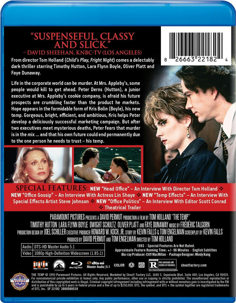 The Temp [Blu-ray]