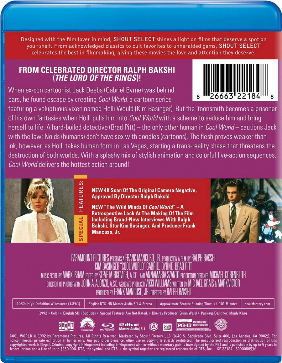 Cool World [Collector's Edition] [Blu-ray]