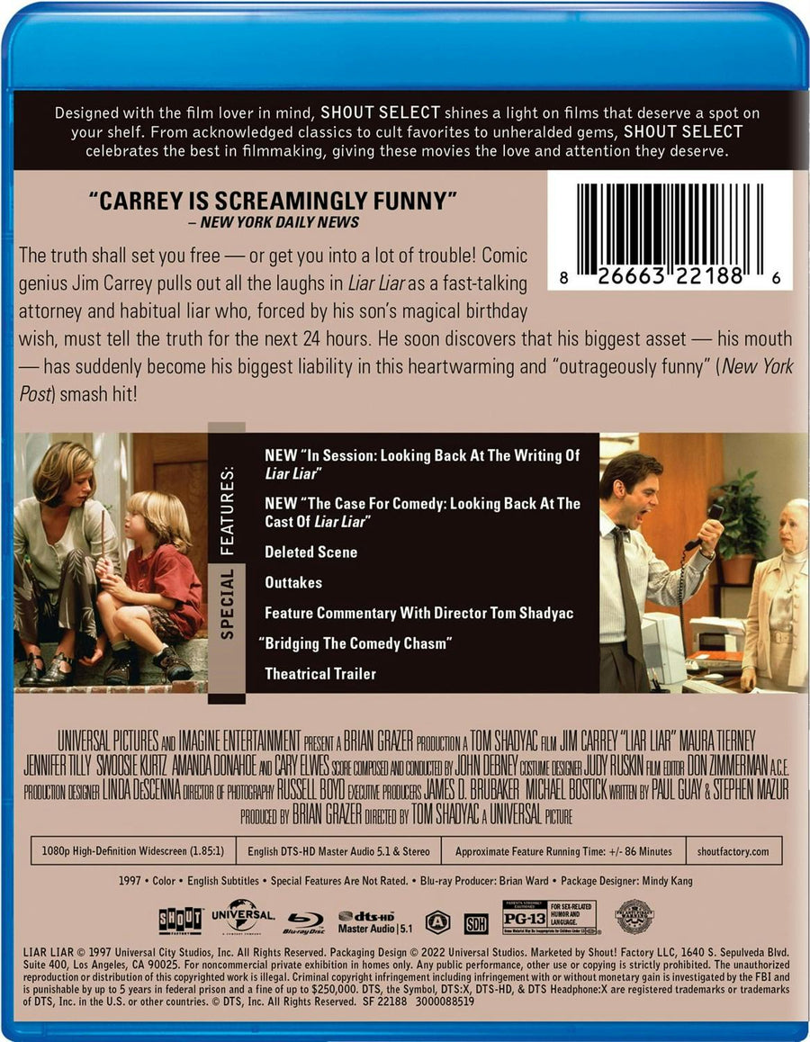 Liar Liar [25th Anniversary Edition] [Blu-ray]