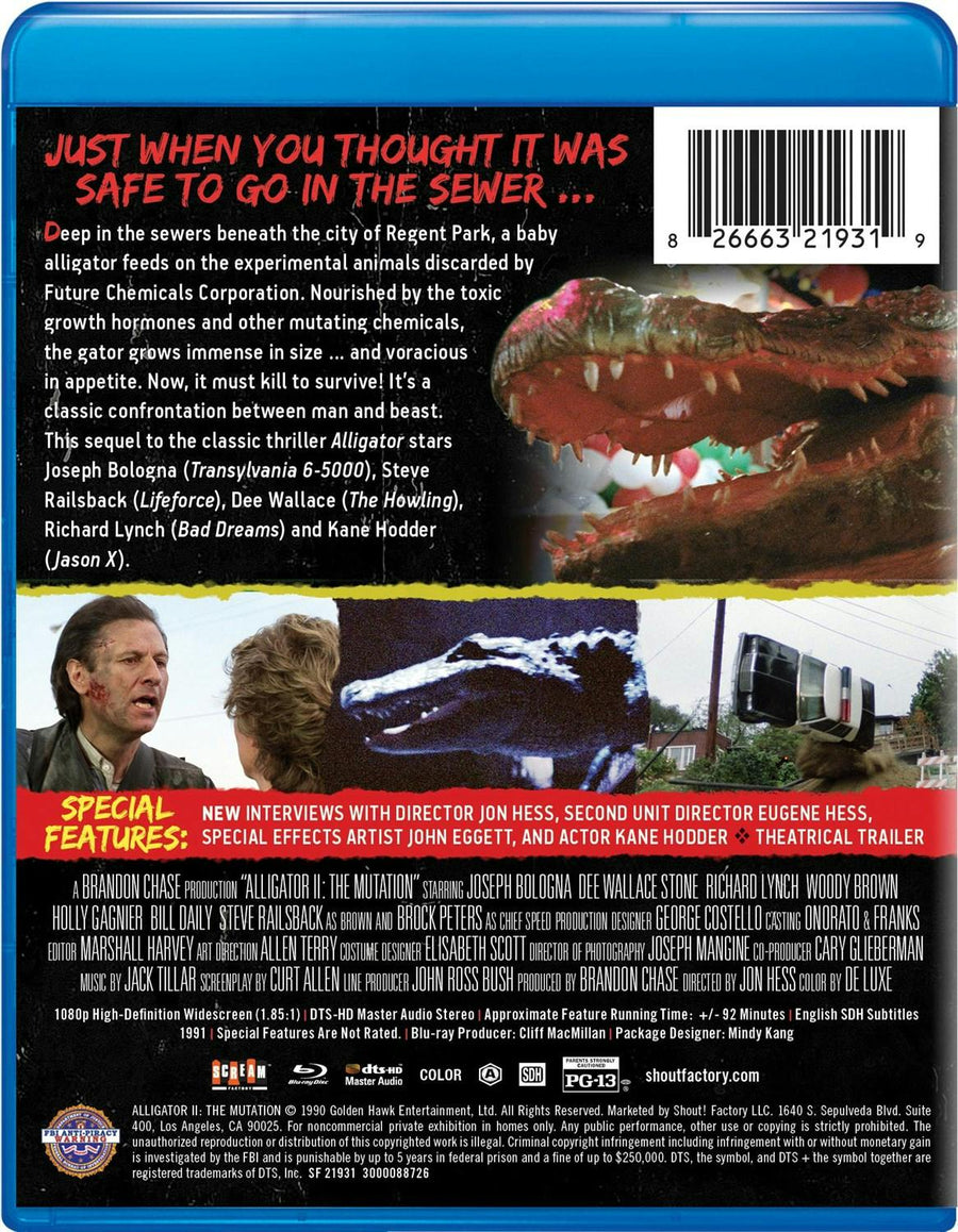 Alligator II: The Mutation [Blu-ray]