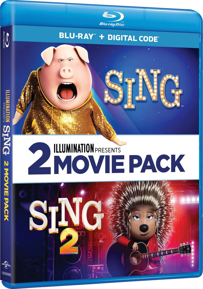 Sing/Sing 2 (with Digital Download) [Blu-ray]