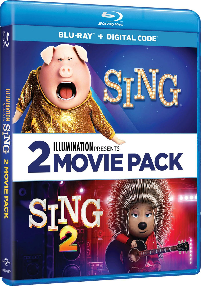 Sing/Sing 2 (with Digital Download) [Blu-ray]