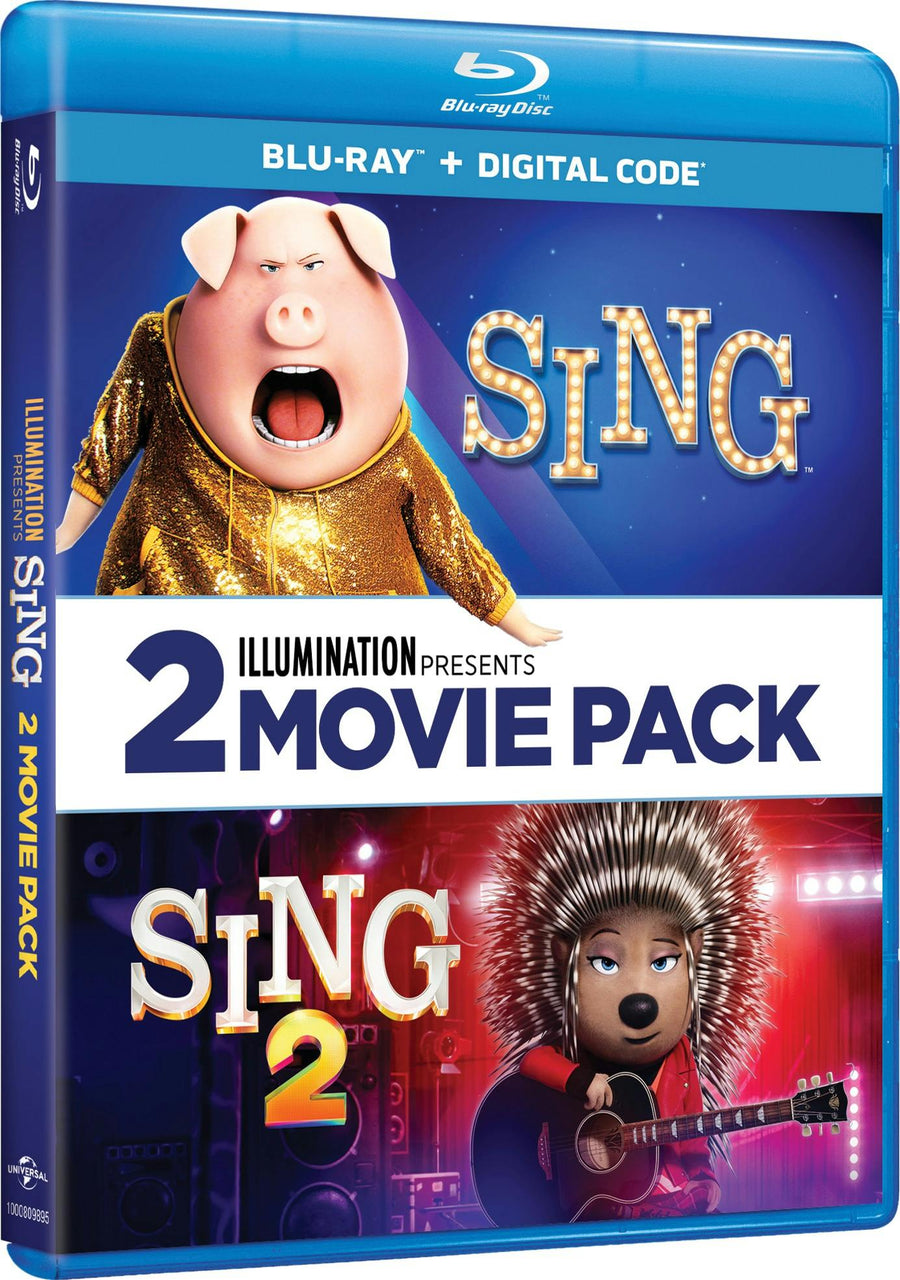 Sing/Sing 2 (with Digital Download) [Blu-ray]