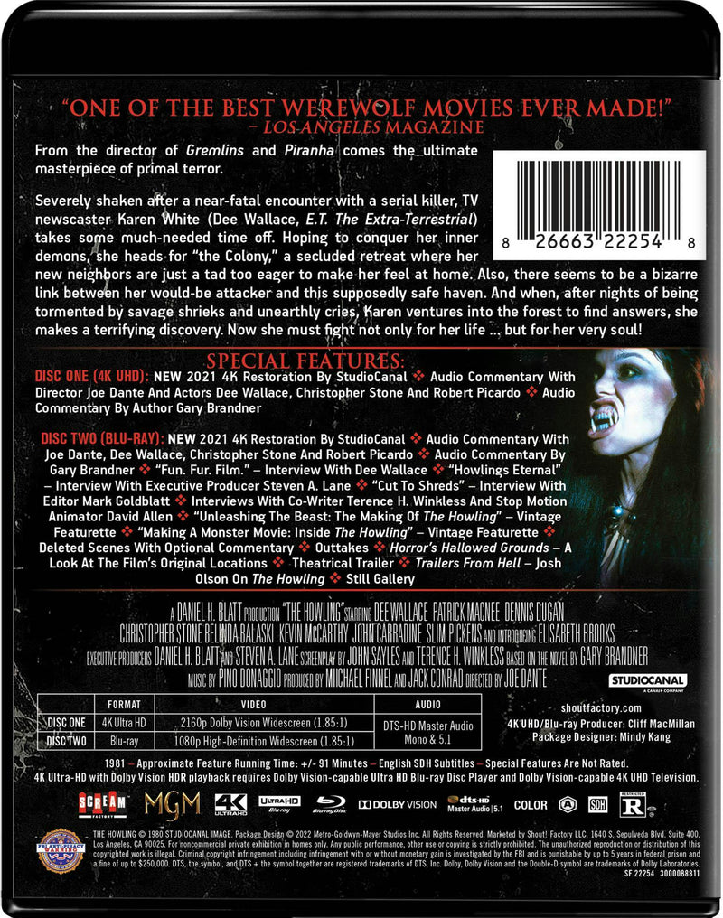 The Howling [Collector's Edition] [UHD]