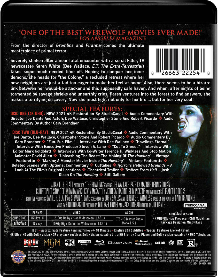 The Howling [Collector's Edition] [UHD]