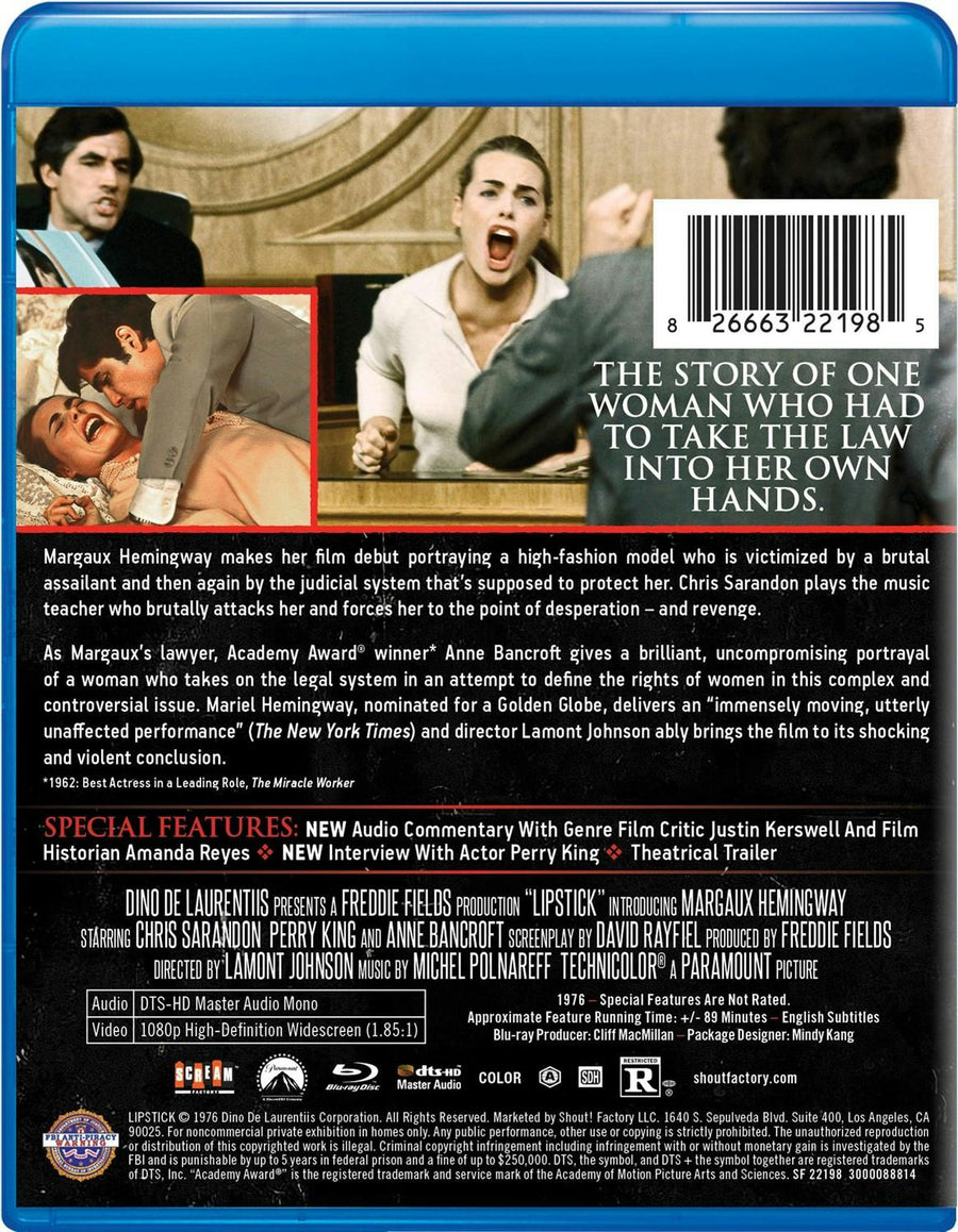 Lipstick [Blu-ray]