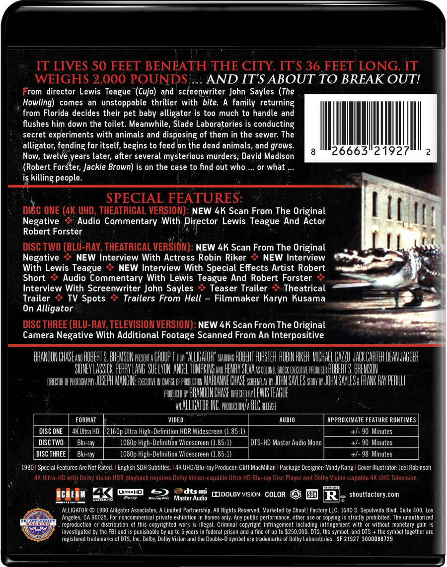 Alligator [Collector's Edition] [UHD]