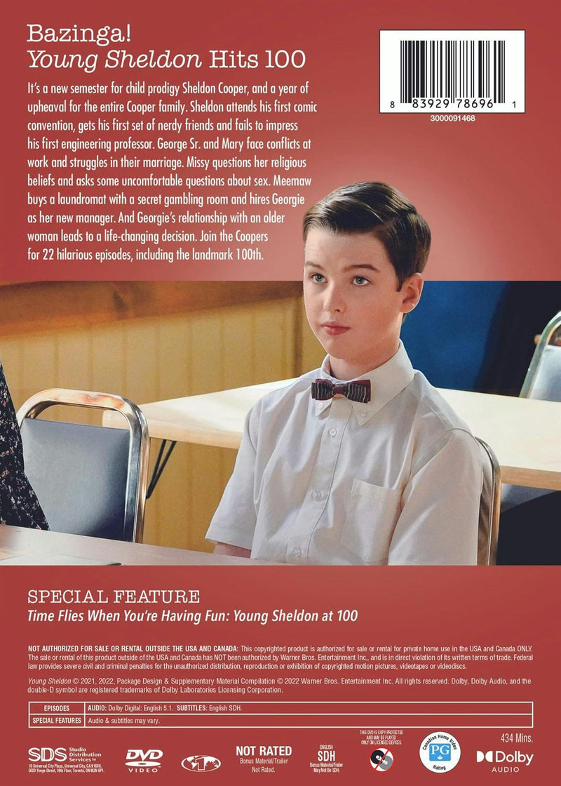 Young Sheldon: The Complete Fifth Season [DVD]