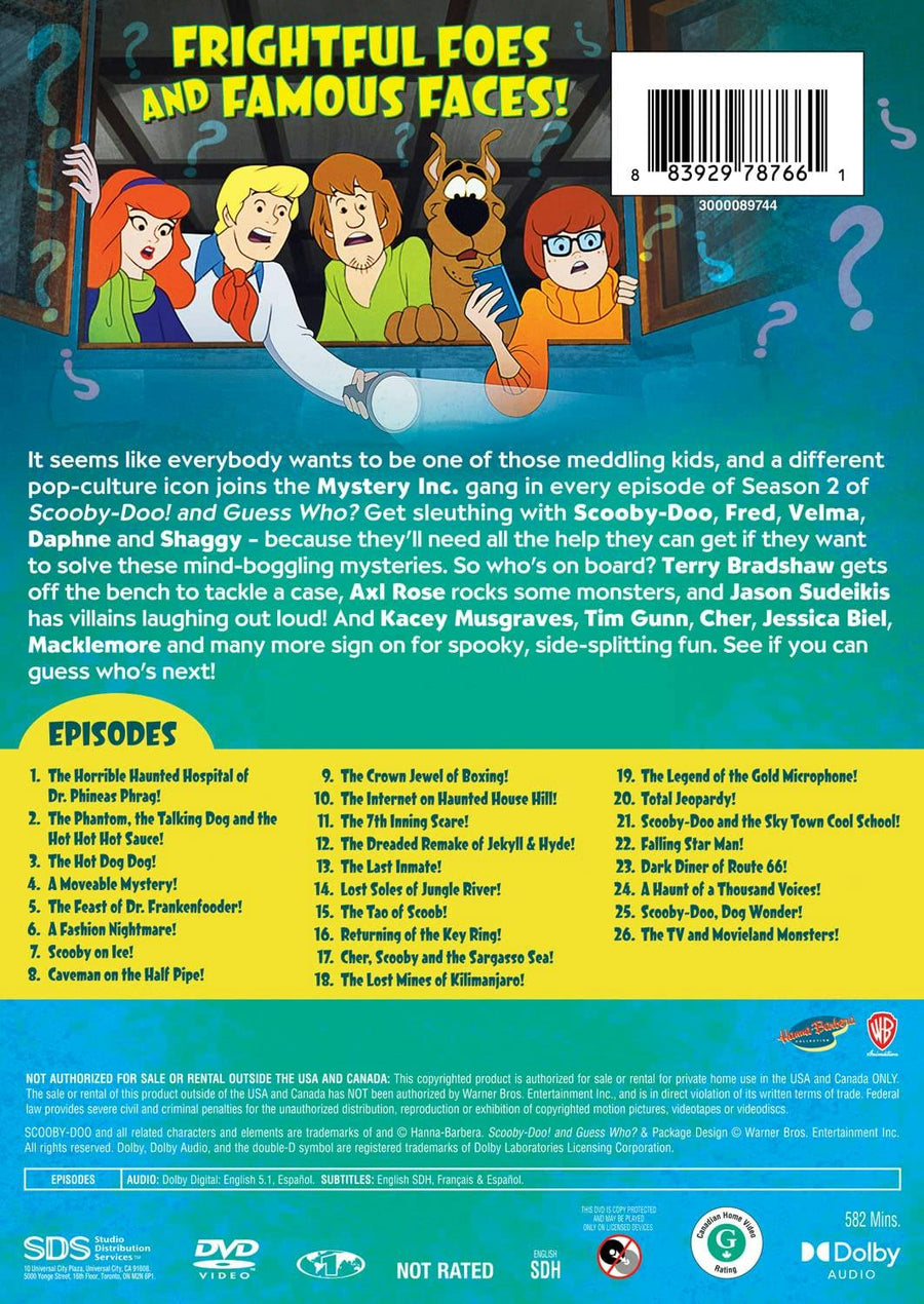 Scooby-Doo and Guess Who?: The Complete Second Season (Box Set) [DVD]