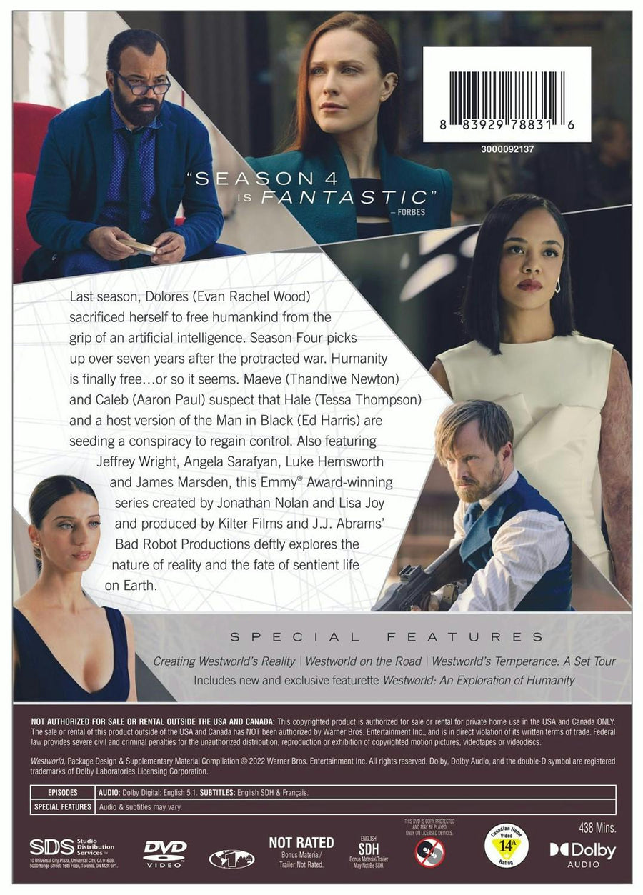 Westworld: Season Four - The Choice (Box Set) [DVD]