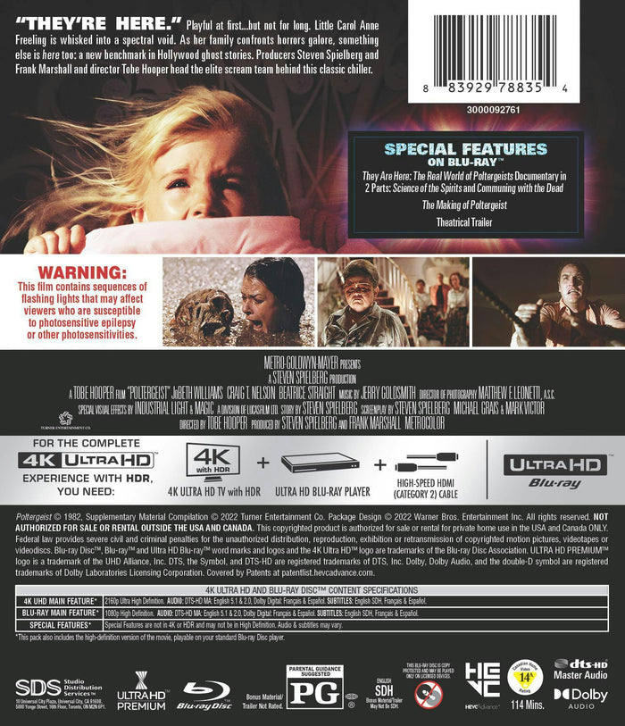 Poltergeist (4K Ultra HD + Blu-ray) [UHD]