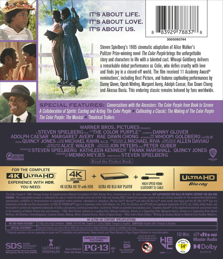 The Color Purple (4K Ultra HD) [UHD]
