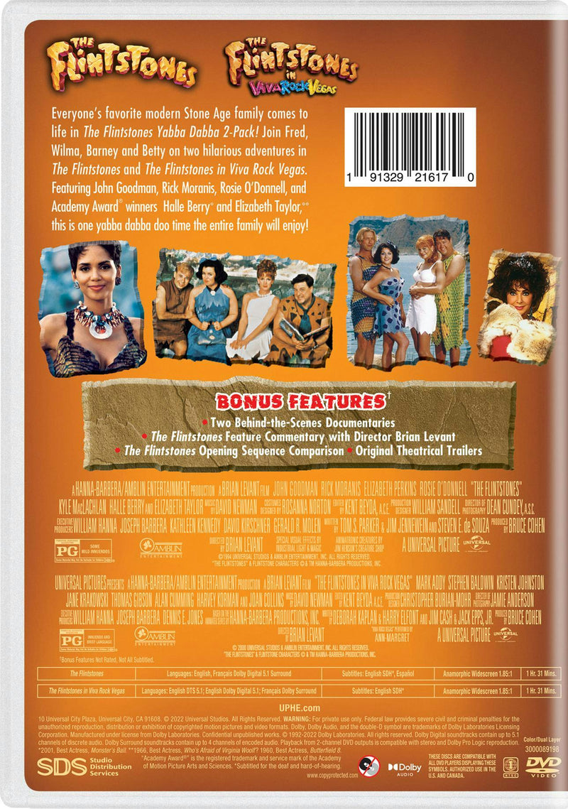 The Flintstones Yabba Dabba 2-Pack! [DVD]