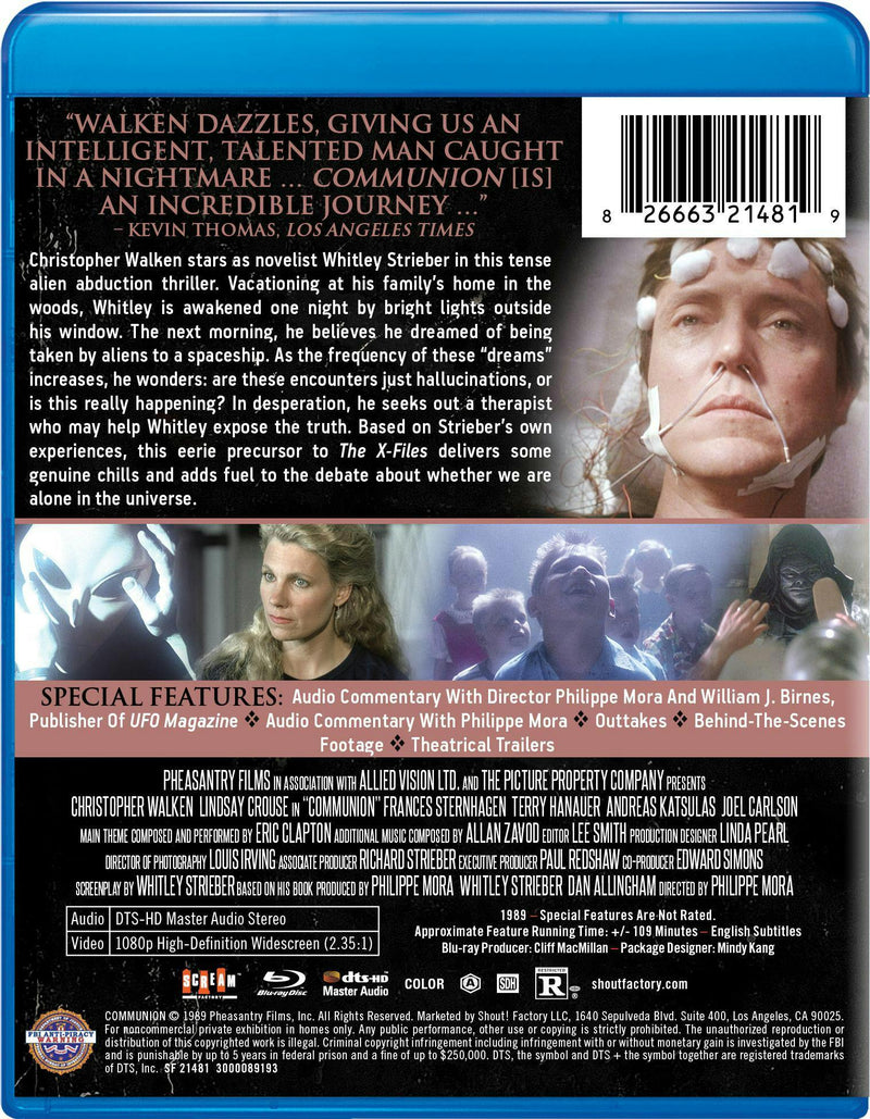 Communion (1989) [Blu-ray]