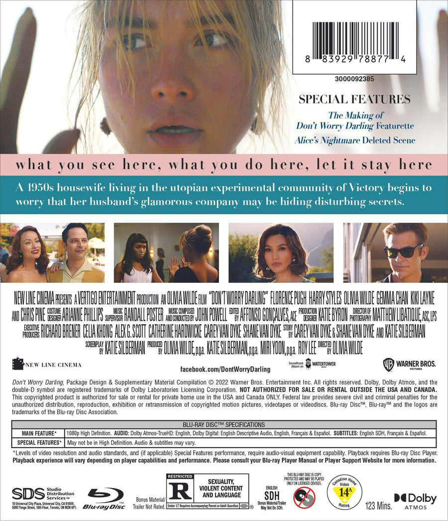 Don't Worry Darling (Blu-ray) [Blu-ray]