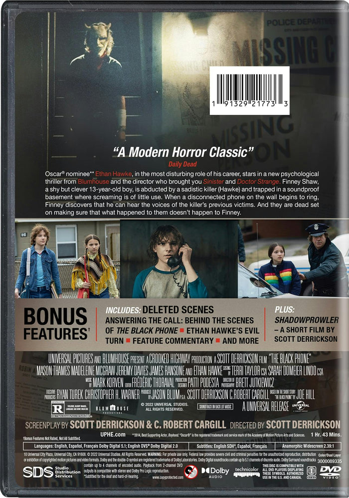 The Black Phone [DVD]
