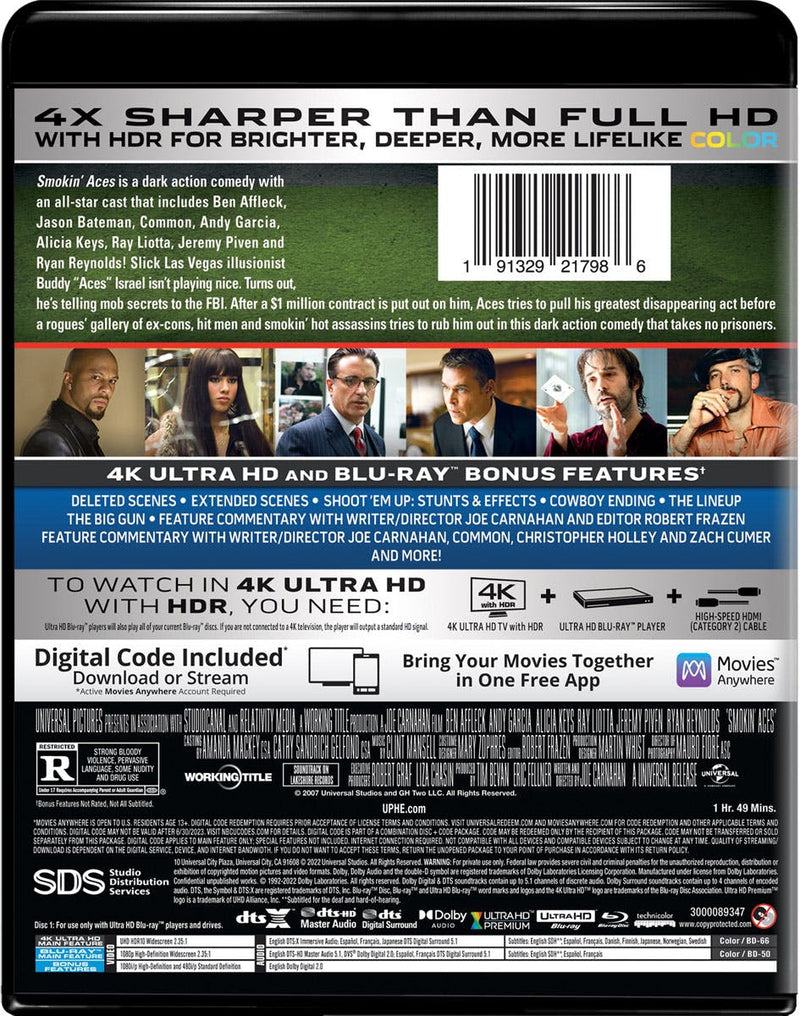 Smokin' Aces (4K Ultra HD + Blu-ray) [UHD]