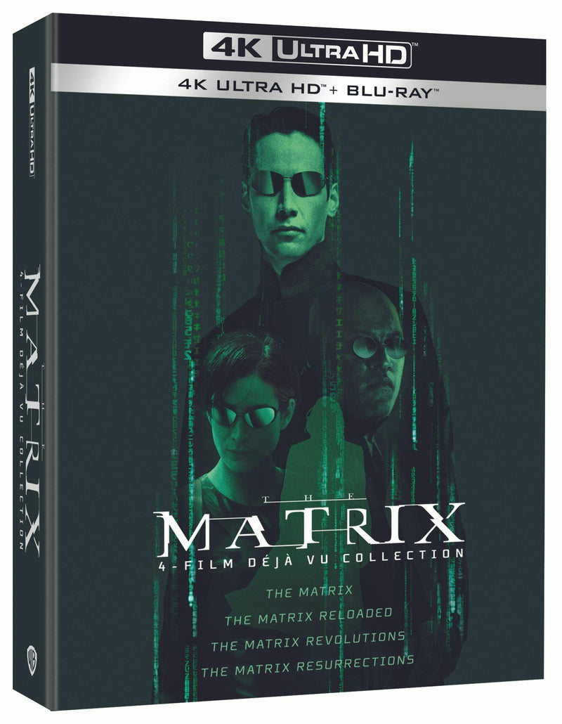 The Matrix Collection (4K Ultra HD + Blu-ray (Boxset)) [Blu-ray]