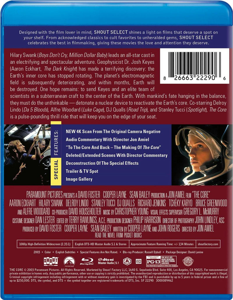 The Core [Blu-ray]