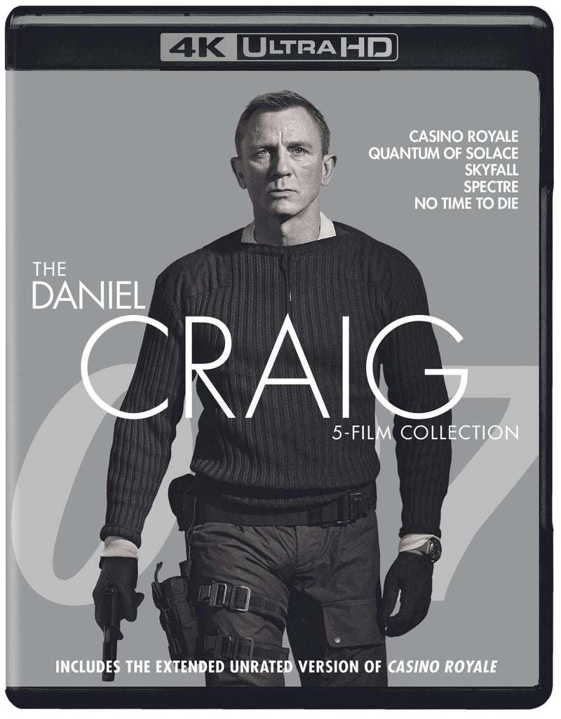 James Bond: The Daniel Craig 5-Film Collection (4K Ultra HD + Blu-ray) [UHD]