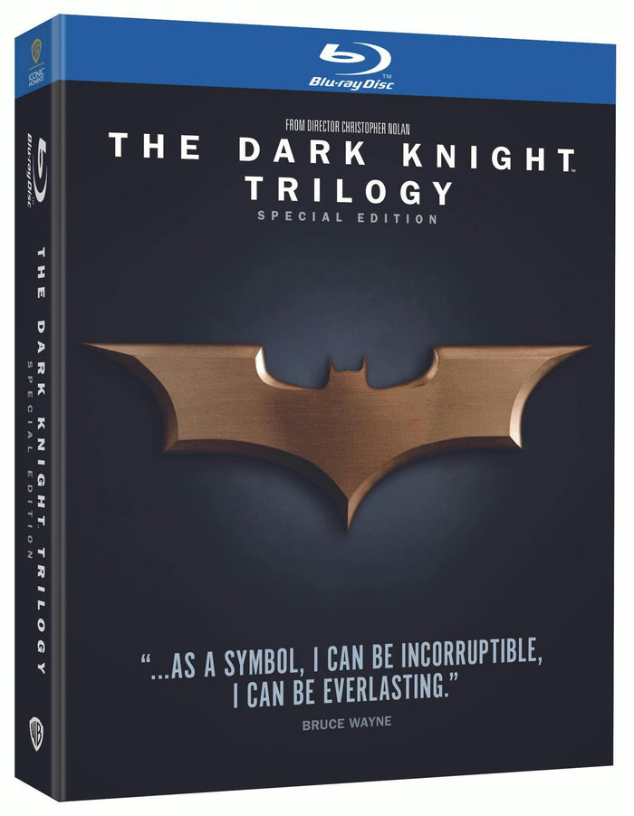 The Dark Knight Trilogy (Special Edition) (Iconic Moments LL/BD) [Blu-ray]