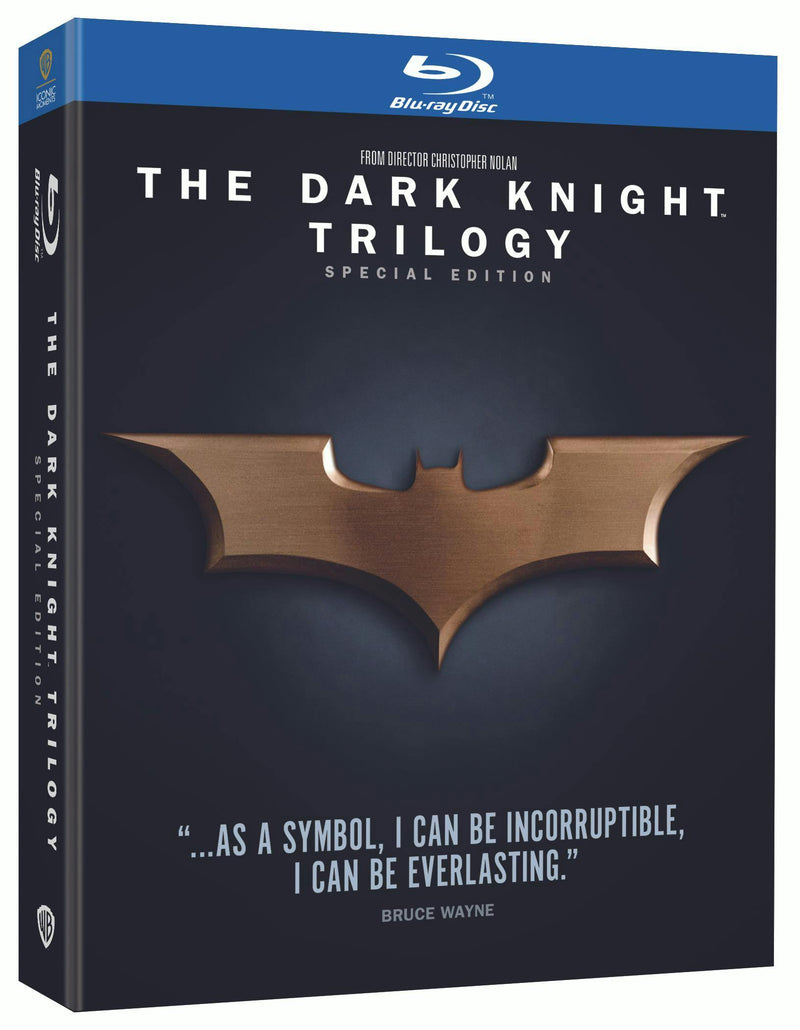 The Dark Knight Trilogy (Special Edition) (Iconic Moments LL/BD) [Blu-ray]