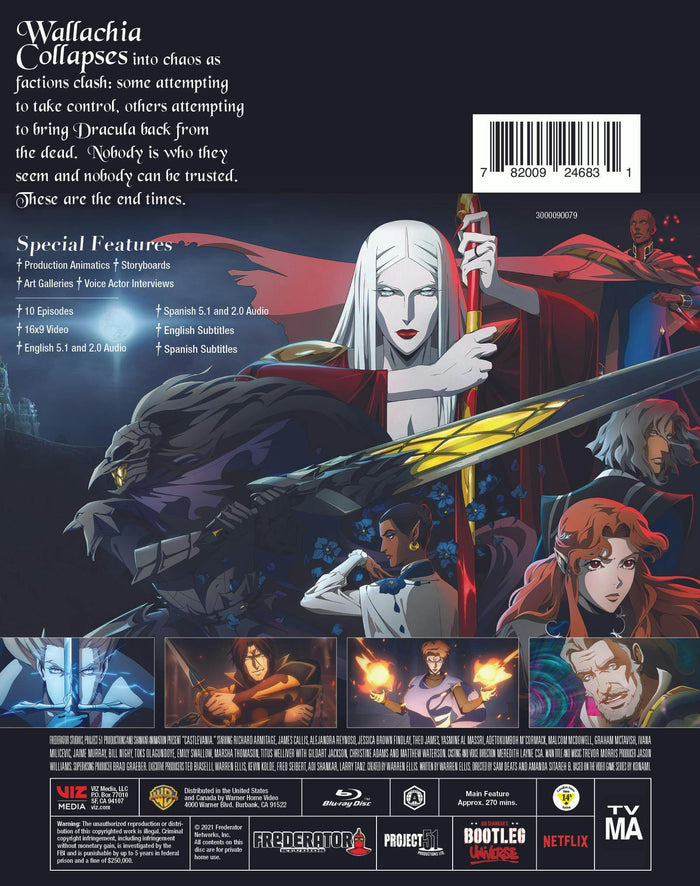Castlevania: Complete Season 4 [Blu-ray]