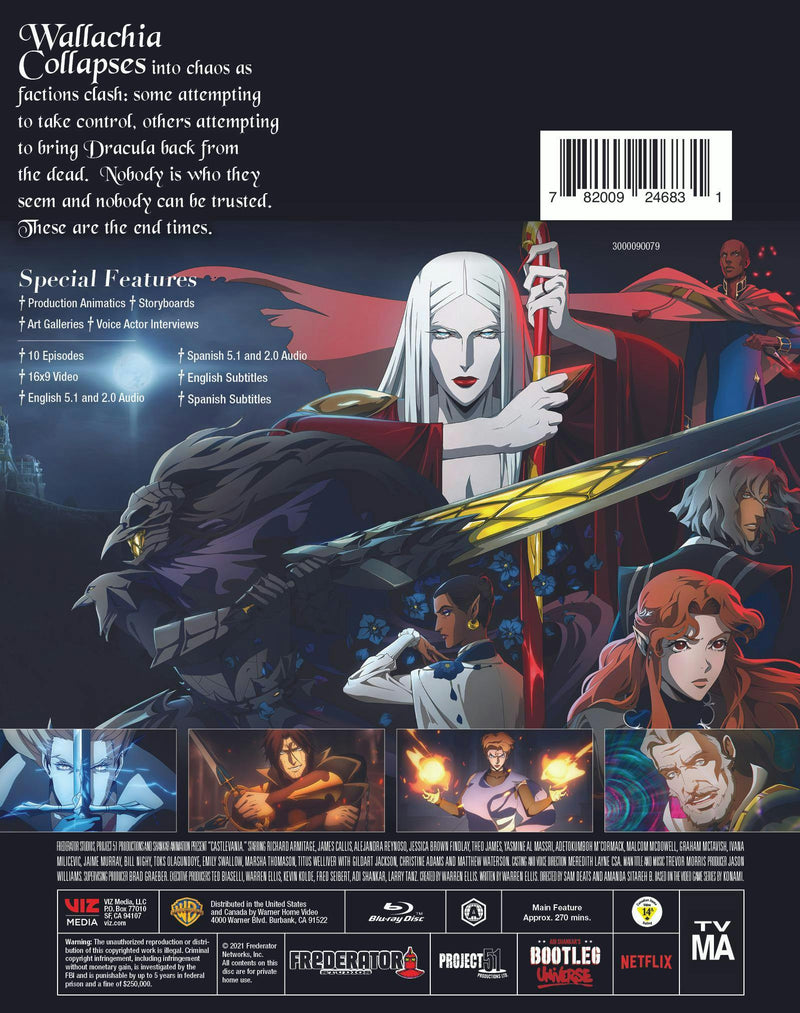 Castlevania: Complete Season 4 [Blu-ray]