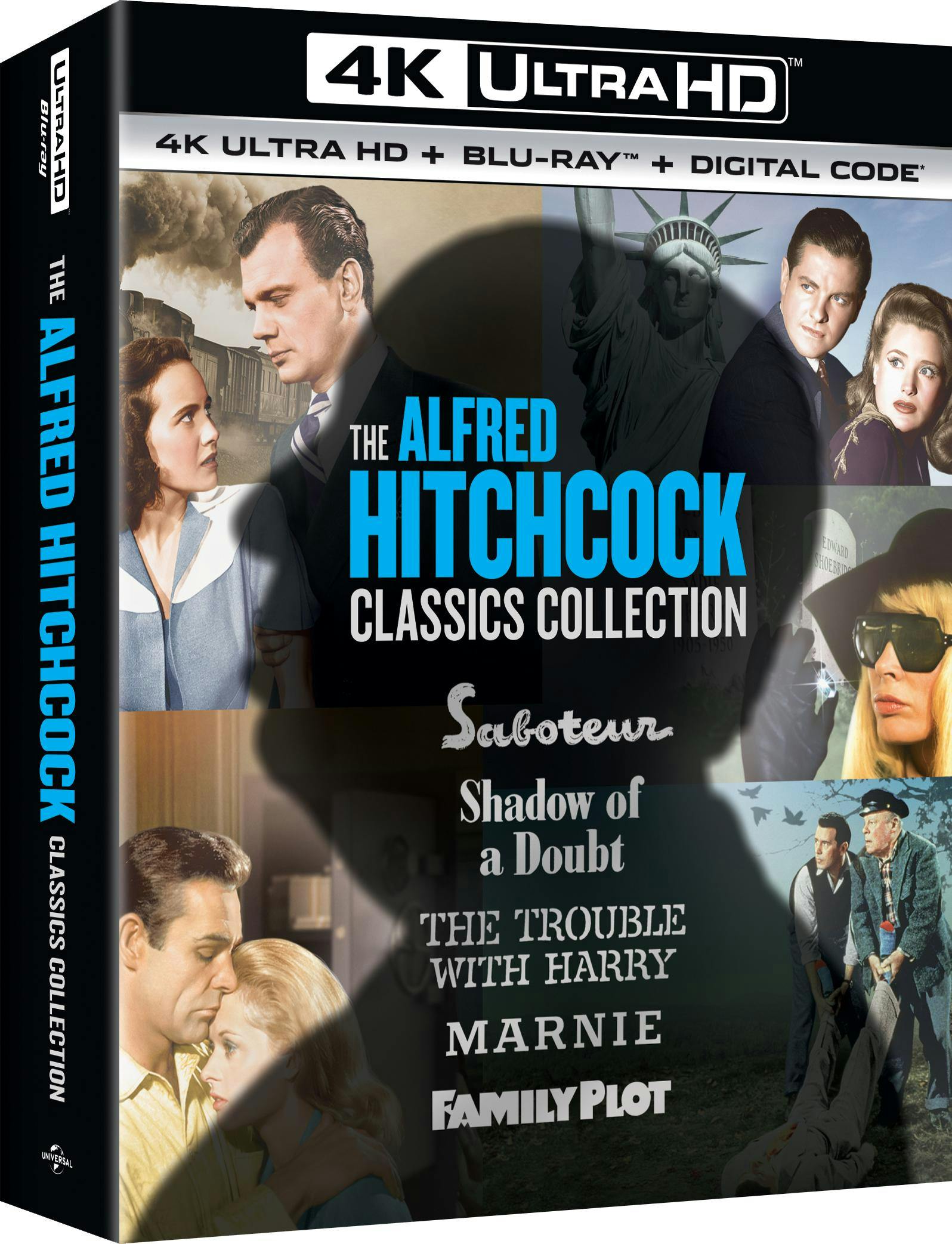 The Alfred Hitchcock Classics Collection (4K Ultra HD + Blu-ray (Boxse
