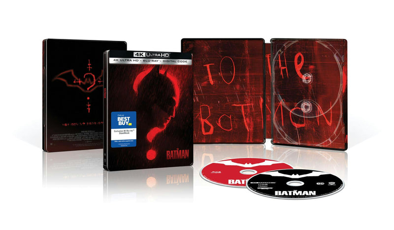 The Batman (4K UHD Steelbook + Blu-ray) [UHD]
