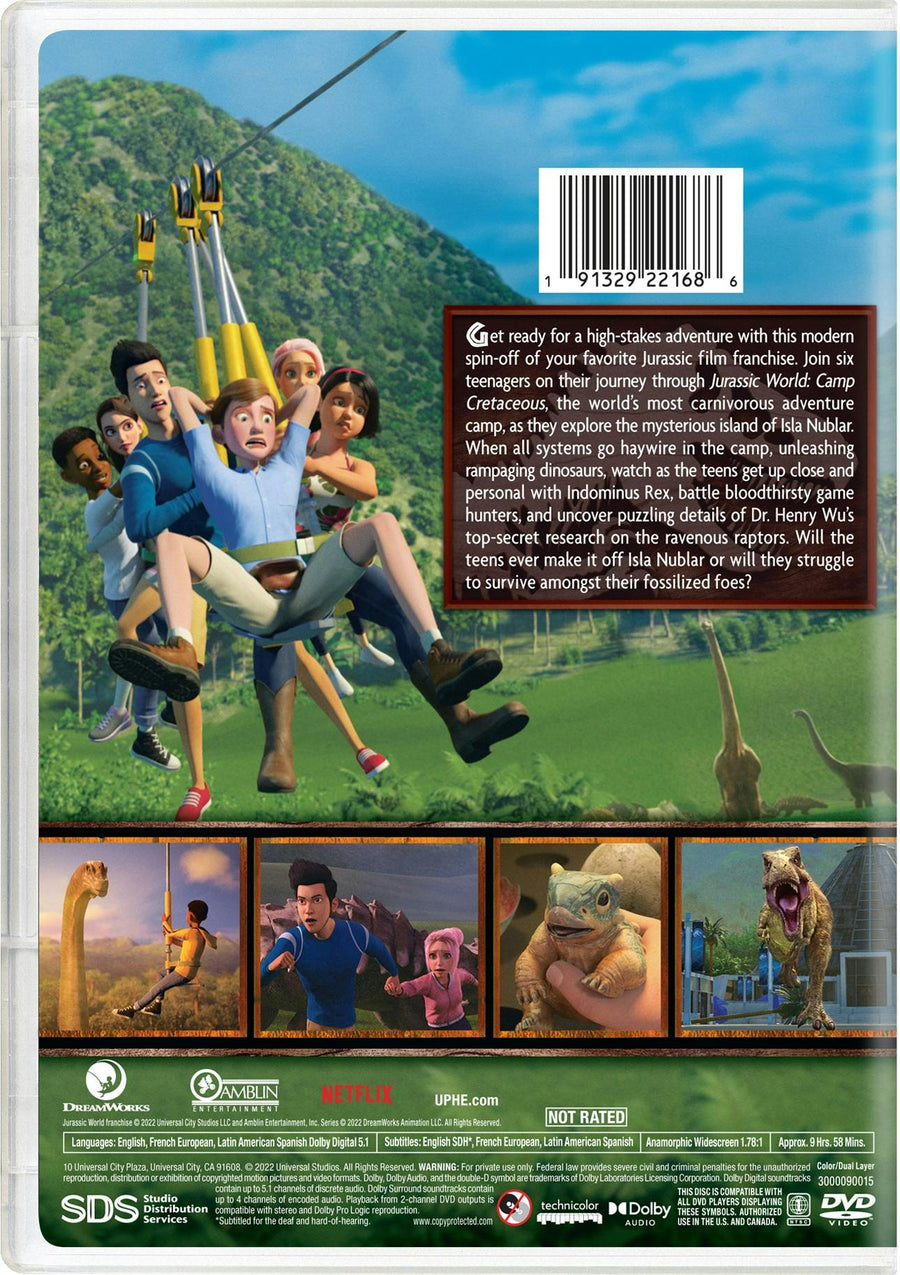 Jurassic World - Camp Cretaceous Seasons 1-3 (Box Set) [DVD]