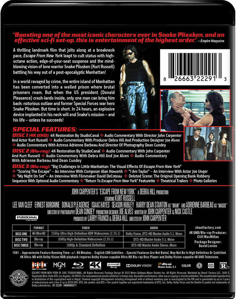 Escape From New York [Collector's Edition] [UHD]