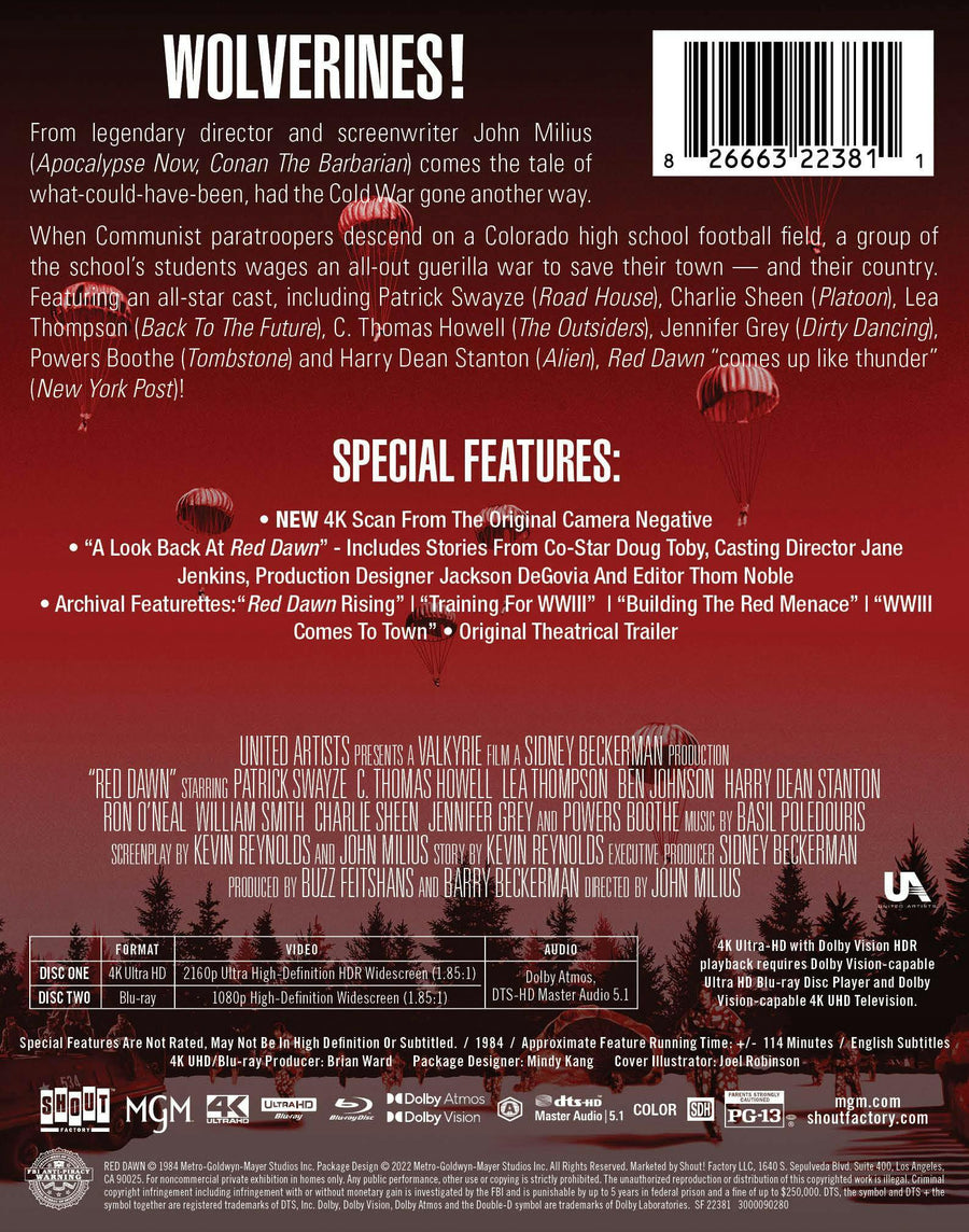 Red Dawn [Limited Edition Steelbook] [UHD]