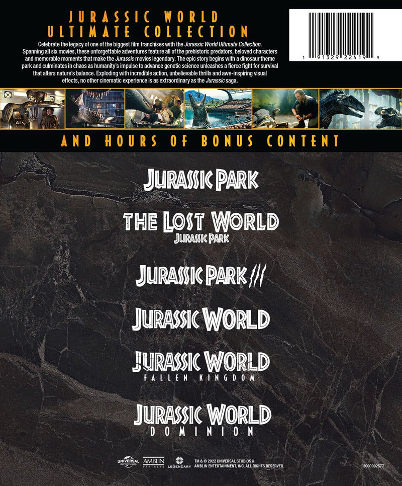 Jurassic World: 6-movie Collection (Box Set) [Blu-ray]