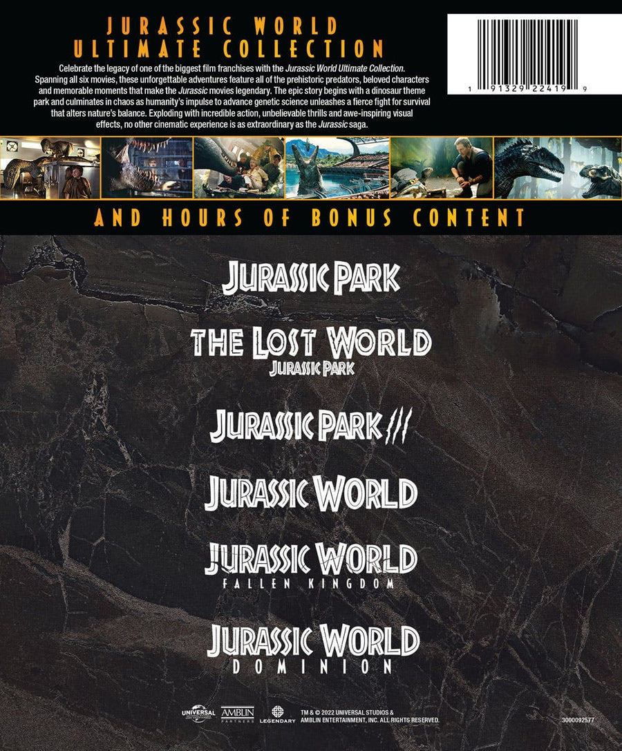 Jurassic World: Ultimate Collection (with DVD - Box set) [Blu-ray]