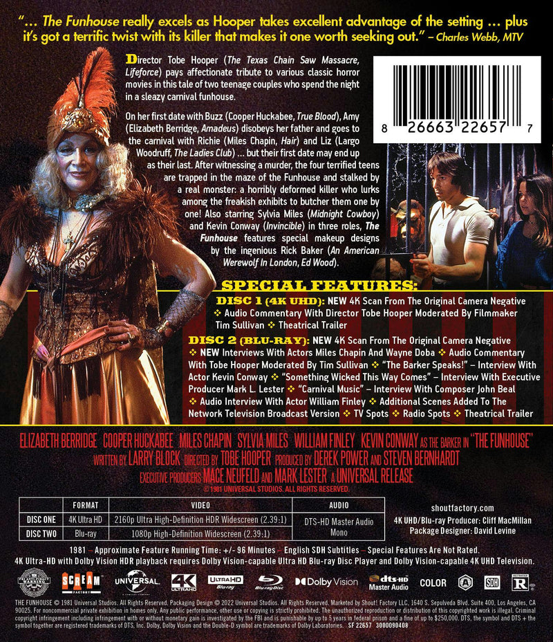 The Funhouse [Collector's Edition] [UHD]